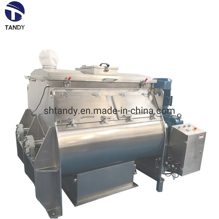 Ingredient Mixing Double Shaft Paddle Mixer/Zero-Gravity Paddle Agitator