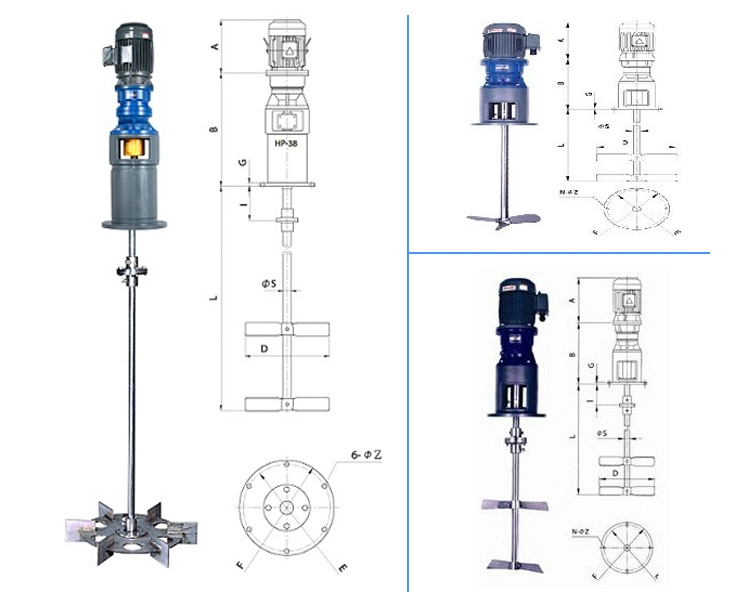 Chemical Mini Viscosity Dosing Mixing Tank Asphalt Liquid Mixer Agitator