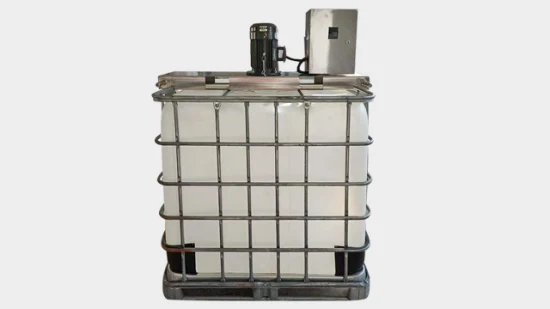 IBC液体ミキサー用電動モーター付き分散バレル撹拌機