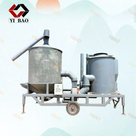 工業用高温トウモロコシ乾燥機 1 日あたり 15 ～ 20 トン、移動式米粒乾燥プラント